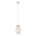 White pendant light modern, Delana