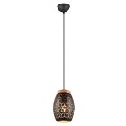 Black pendant light modern, Delana