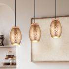 Taupe pendant light modern, Delana