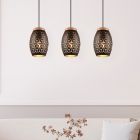 Black pendant light modern, Delana