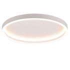 White flush ceiling light design, Gilbert, 20W, 3000K LED