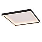 Black flush ceiling light design, Gilbert, 20W, 3000K LED