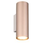 Brown up down wall light modern, Kaso