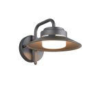 Anthracite outdoor light modern, Perihan, IP44