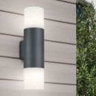 Anthracite outdoor light modern, Fjelso, IP44