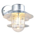 Zinc outdoor light modern, Peternella, IP44