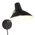 Black wall light classic, Merit