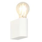 White wall light modern, Tullia, IP44