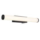 Black bathroom wall light modern, Staby, 4,3W, 3000K LED, IP44