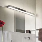Chrome bathroom wall light modern, Basma, 13W, 3000K LED, IP44