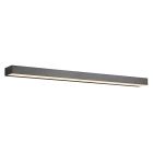 Black bathroom wall light modern, Basma, 13W, 3000K LED, IP44
