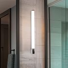 Chrome bathroom wall light modern, Bernou, 16W, 3000K LED, IP44