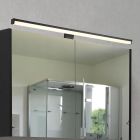 Black bathroom wall light modern, Celal, 11,5W, 3000K LED, IP44