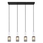 Black pendant light vintage, Marjet