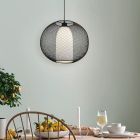 Black pendant light modern, Mariko