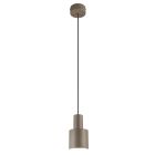 Taupe pendant light metal, Amila