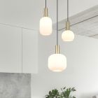 White pendant light design, Nurullah