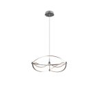 Nickel pendant light modern, Remy, 42W, 3000K LED
