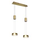 Brass pendant light modern, Marjon, 9W, 3000K LED