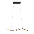 Black pendant light modern, Leonoor
