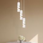 White pendant light design, Marouan