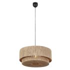 Beige dining table hanging lamp rustic, Rinus
