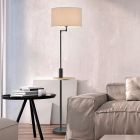 Grey floor lamp modern, Logiso