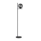Anthracite floor lamp modern, Silkis, with switch