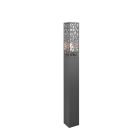 Anthracite outdoor light modern, Tobias, IP44
