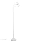 White floor lamp modern, Kaso, with switch
