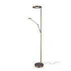 Bronze reading floor lamp modern, Yazid, 32W, adjustable light colour LED