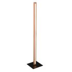 Wooden reading floor lamp, Kelley, 20W, 3000K LED, with switch