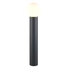Anthracite outdoor floor lamp with motion sensor modern, Ouarda, IP44