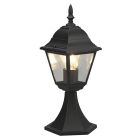 Black outdoor light classic, Lavina, IP44