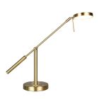 Brass table lamp modern, Bilge, with touch dimmer