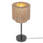 Beige table lamp rustic, Rinus