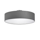 Nickel flush ceiling light modern, Ledbury