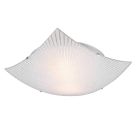 Chrome flush ceiling light metal, Quinten