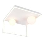 White ceiling light modern, Reyhan, 3-step dimmable