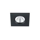 Black bathroom recessed downlight modern, Iman, 5W, 3000K LED, IP65