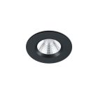 Black bathroom recessed downlight modern, Iman, 5W, 3000K LED, IP65