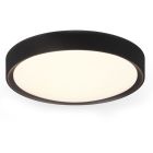 White bathroom ceiling light plastic, Evelina, 18W, 3000K LED, IP44