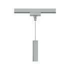 Hanging adapter for 2-phase track spots, gray