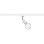 White Carlton spot for 2-phase track lighting