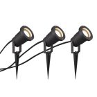 Anthracite garden spike light modern, Tau, IP65