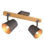 Nickel ceiling spotlight vintage, Keira