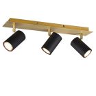 Golden ceiling spotlight modern, Kaso