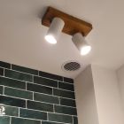 White ceiling spotlight modern, Kaso