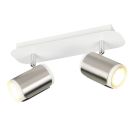 Nickel ceiling spotlight modern, Quintijn