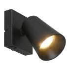 Black ceiling spotlight modern, Rawien